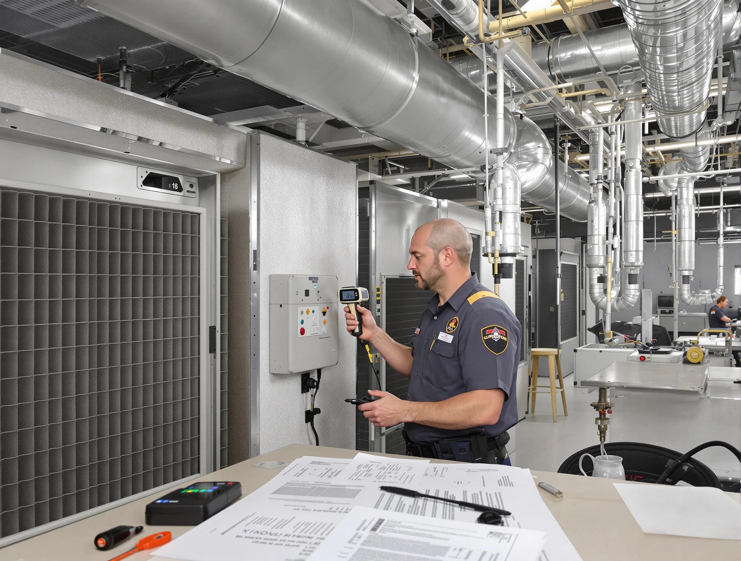 Professional filter system inspection by Odenville Air Duct Cleaning in Odenville