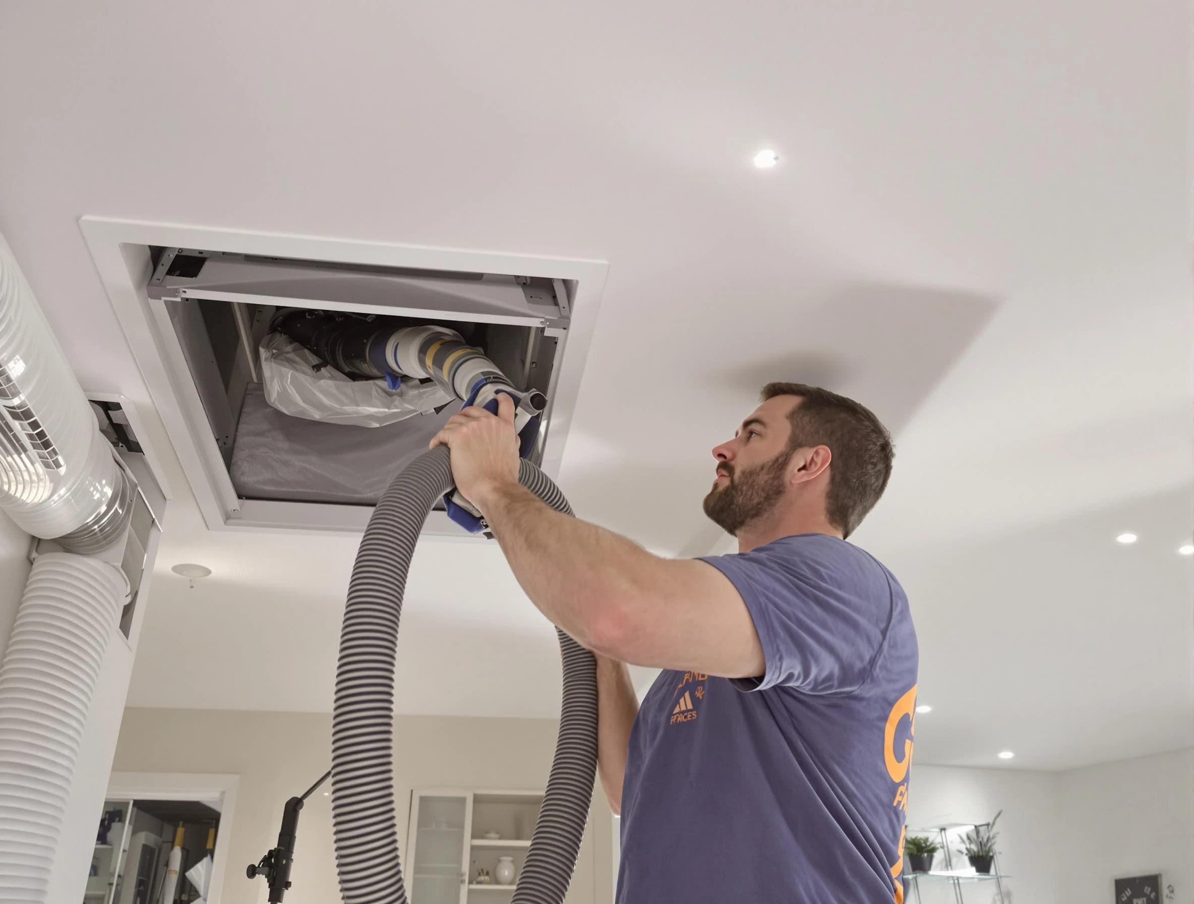 Precision indoor duct cleaning by Odenville Air Duct Cleaning in Odenville