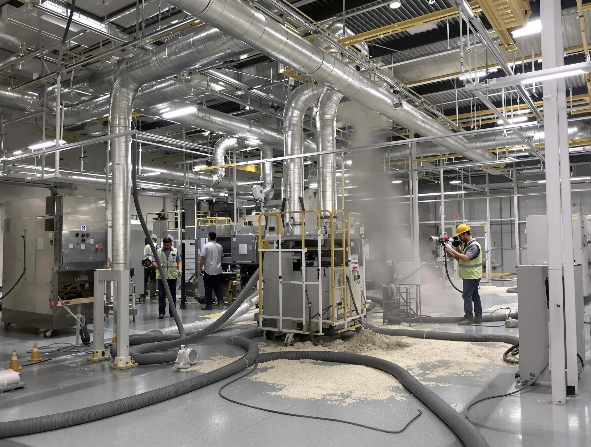 Heavy-duty industrial duct cleaning by Odenville Air Duct Cleaning in Odenville