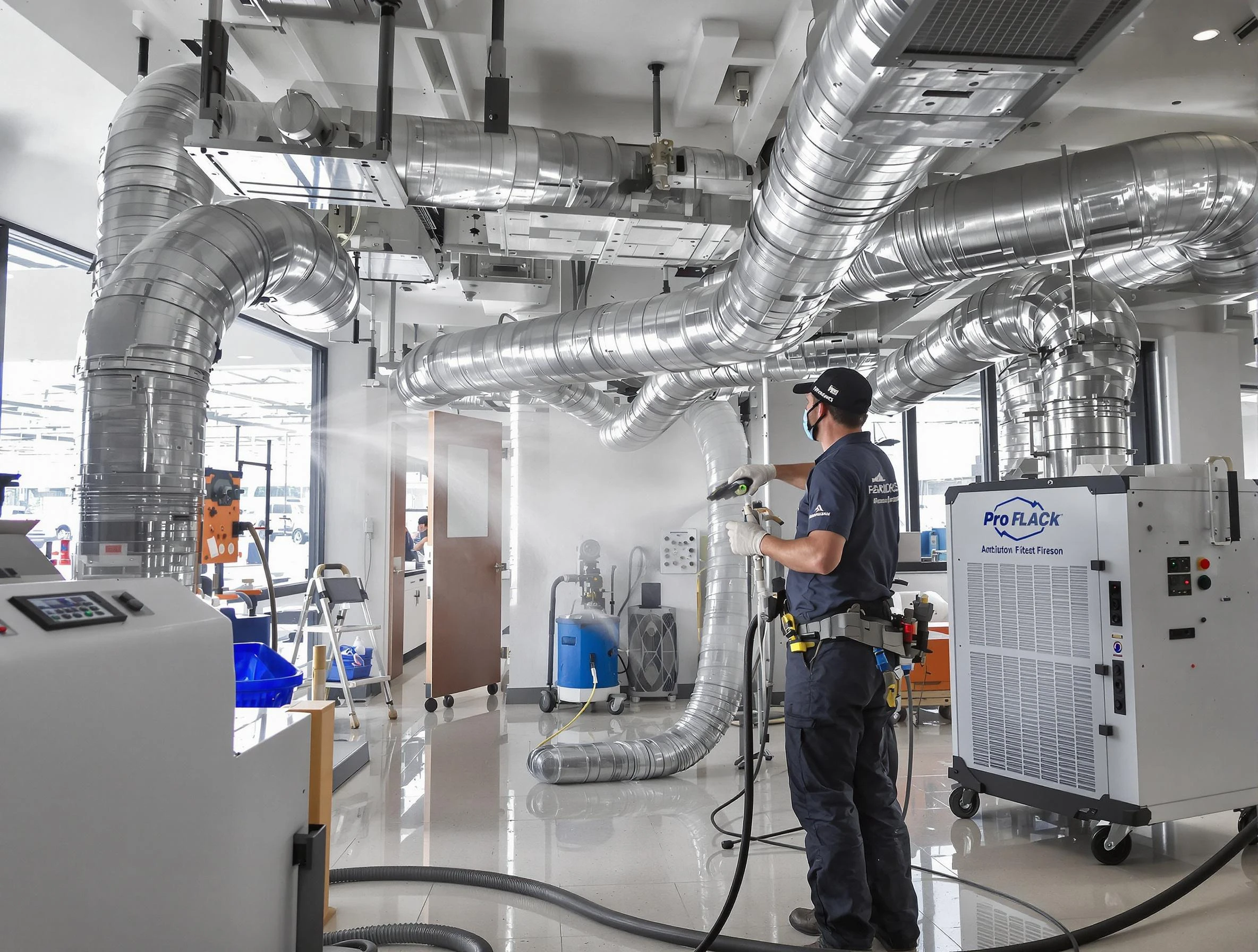 Negative Pressure Air Duct Cleaning in Odenville