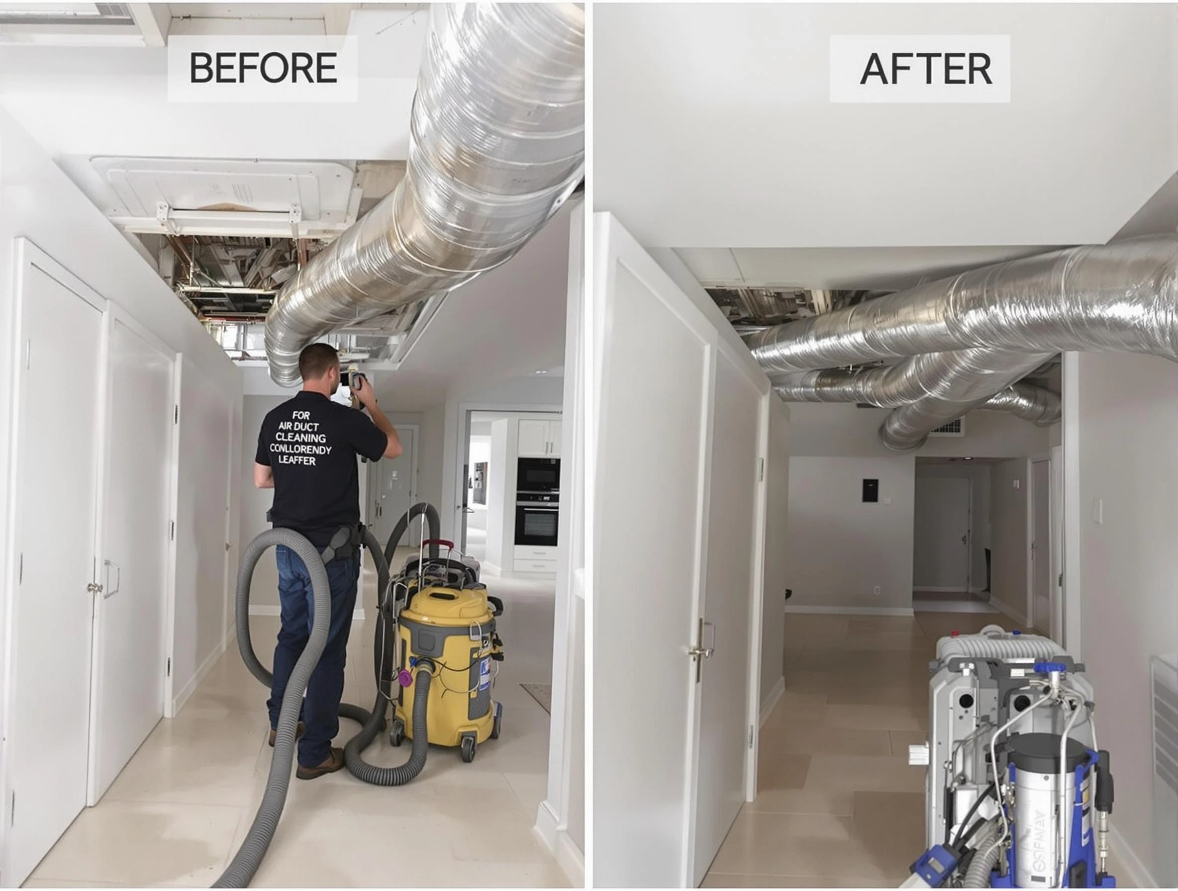 Odenville Air Duct Cleaning professional performing thorough air duct cleaning in Odenville