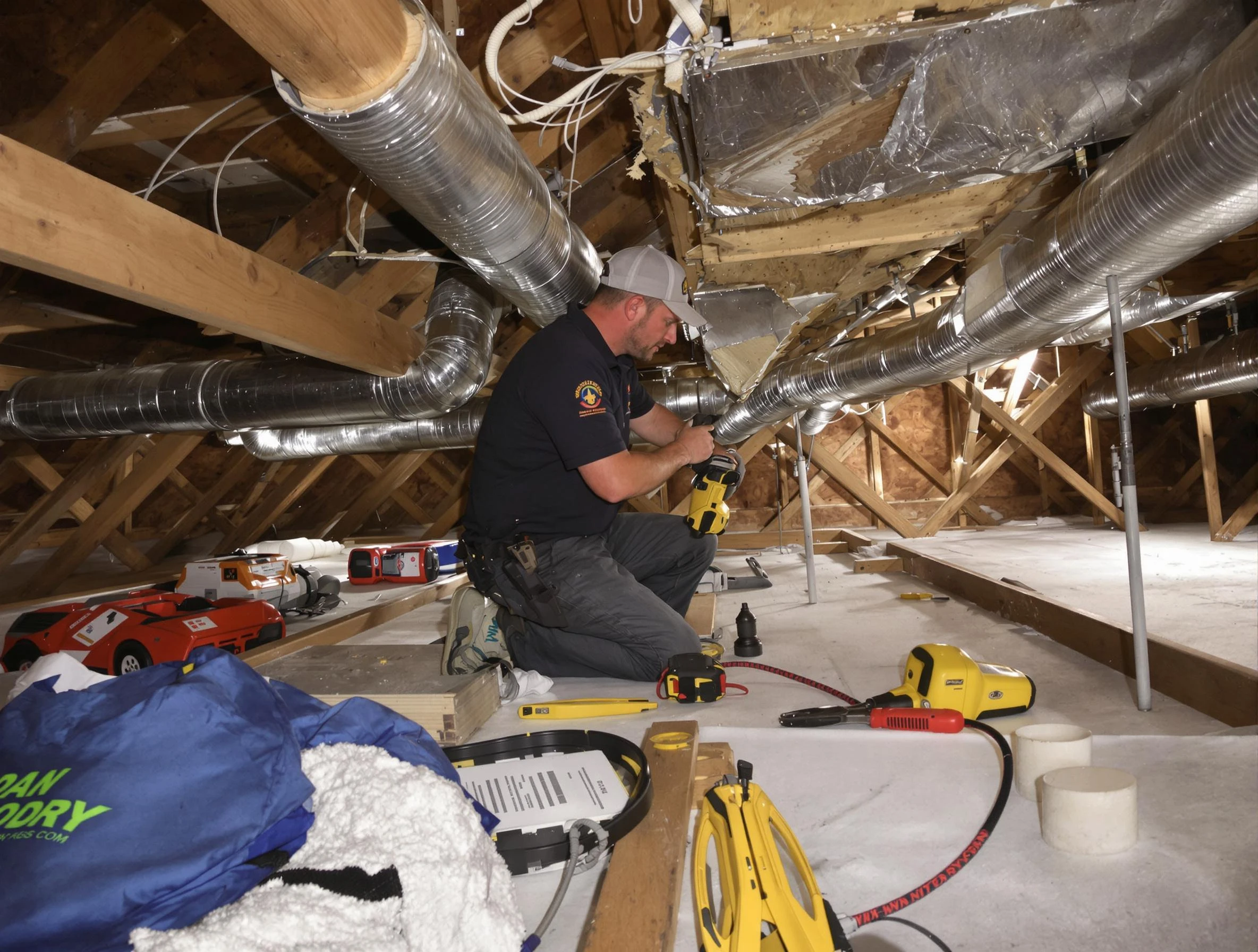 Professional air duct repair by Odenville Air Duct Cleaning in Odenville
