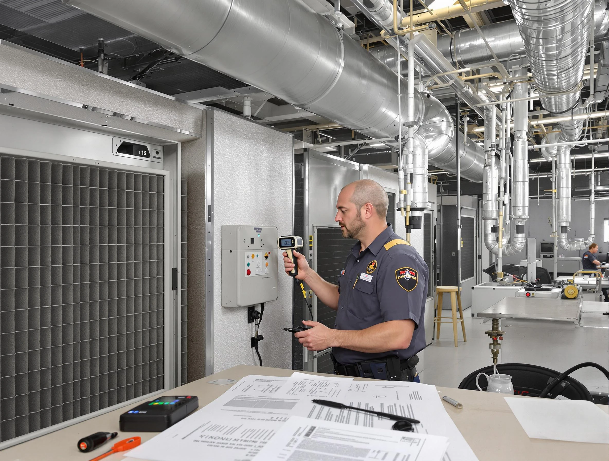 Professional filter system inspection by Odenville Air Duct Cleaning in Odenville