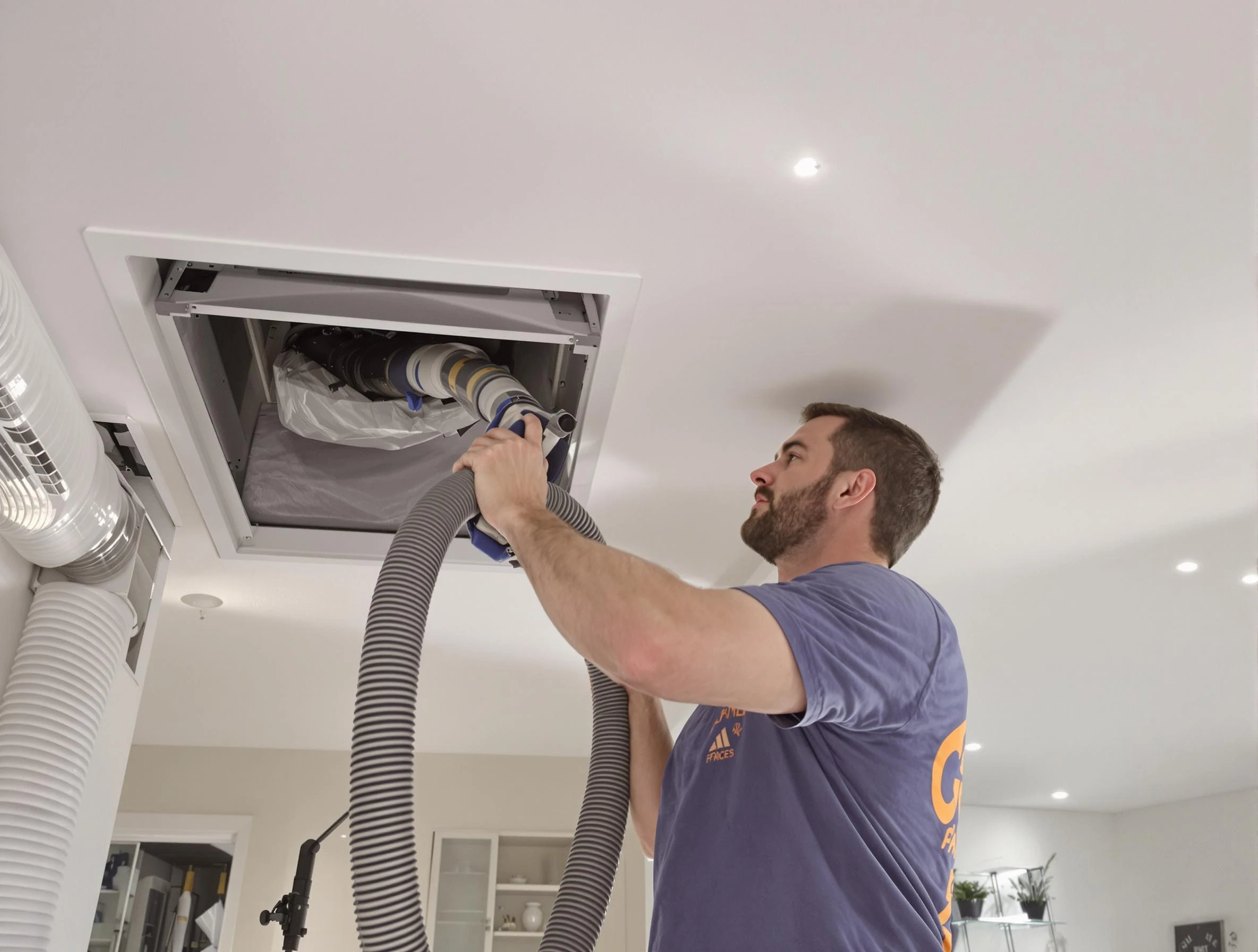 Precision indoor duct cleaning by Odenville Air Duct Cleaning in Odenville